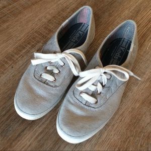 Gray sneakers -Keds